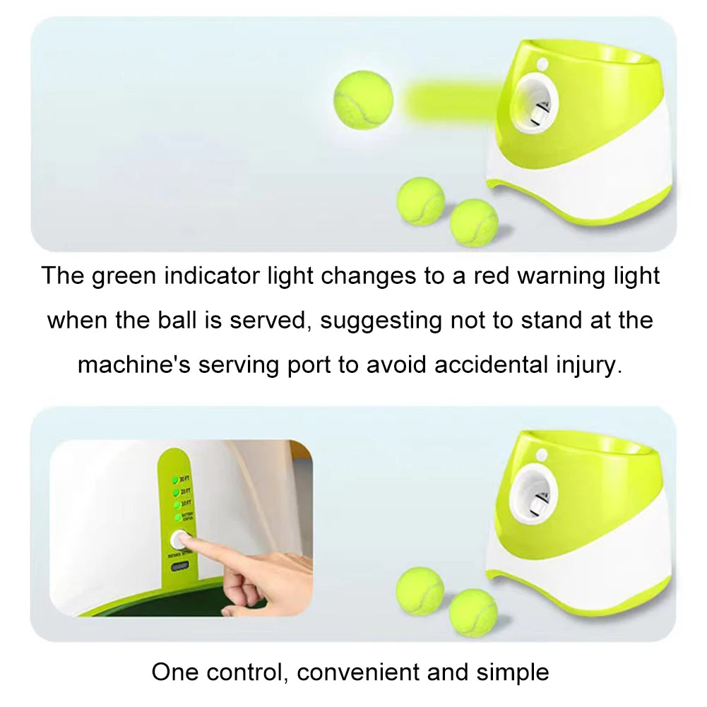 🎾 Automatic Tennis Ball Launcher – Endless Fetch Without the Effort