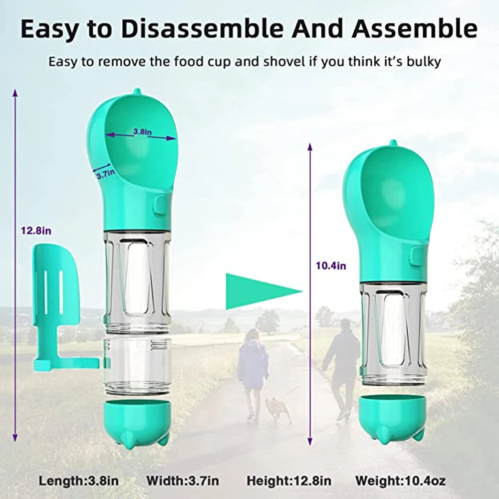 3 in 1 Pet Water Bottle