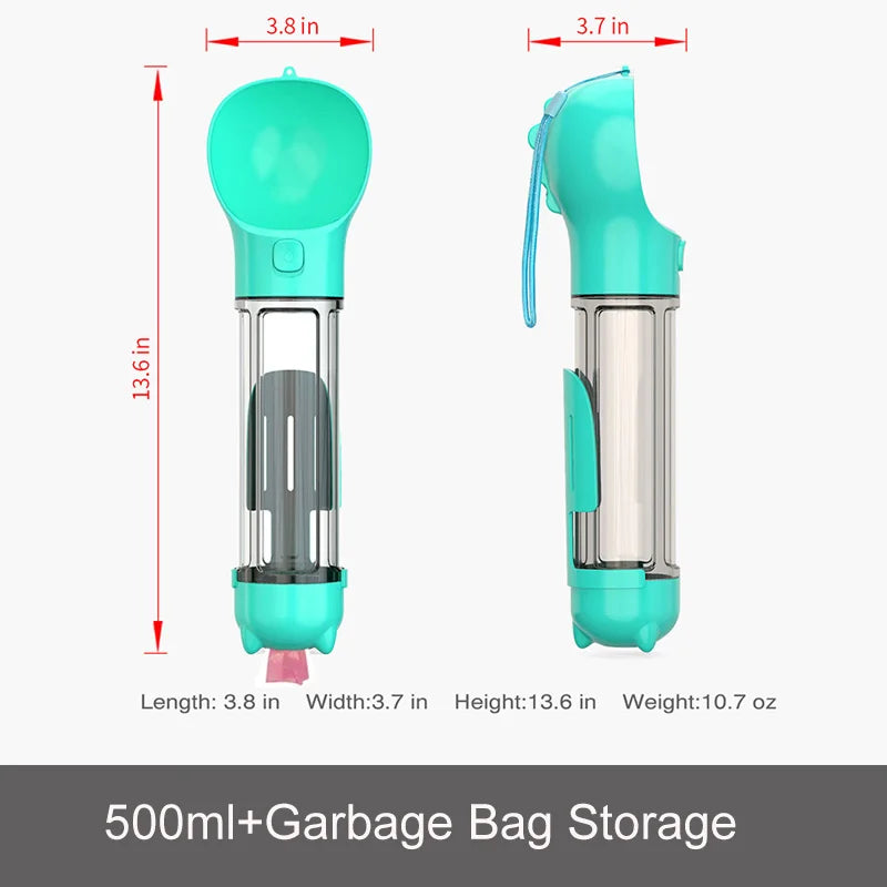 3 in 1 Pet Water Bottle