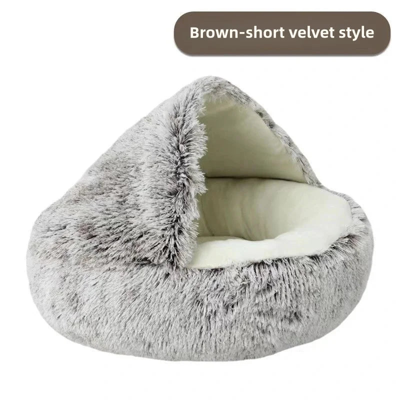 🐾 Calming Plush Dog Bed – Give Your Dog the Deep, Restful Sleep They Deserve