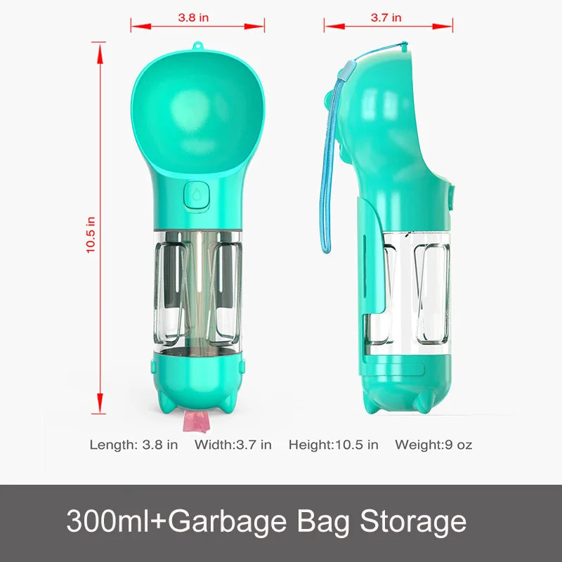 3 in 1 Pet Water Bottle