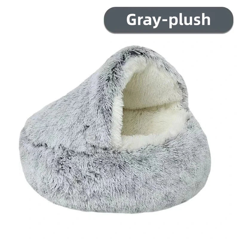 🐾 Calming Plush Dog Bed – Give Your Dog the Deep, Restful Sleep They Deserve