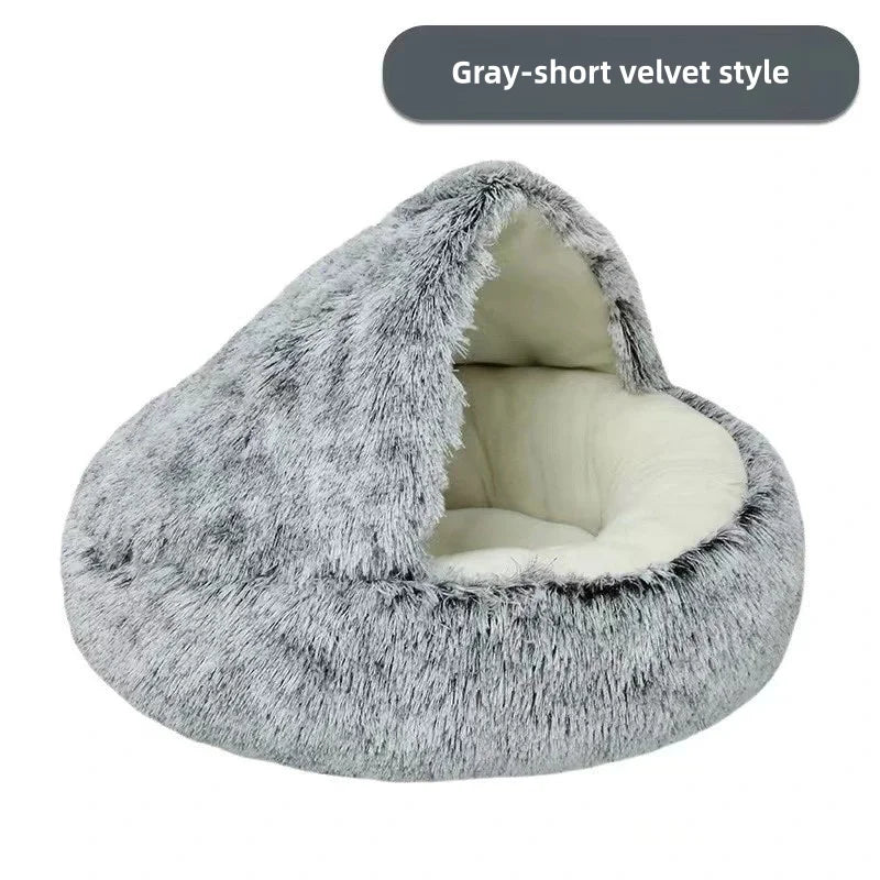 🐾 Calming Plush Dog Bed – Give Your Dog the Deep, Restful Sleep They Deserve