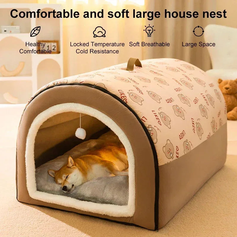 🐶 Winter Warm Dog House™ — The Cozy Safe Haven Your Pet Will Never Want To Leave