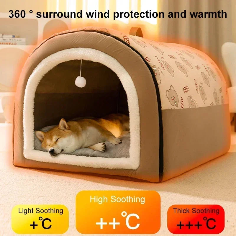 🐶 Winter Warm Dog House™ — The Cozy Safe Haven Your Pet Will Never Want To Leave
