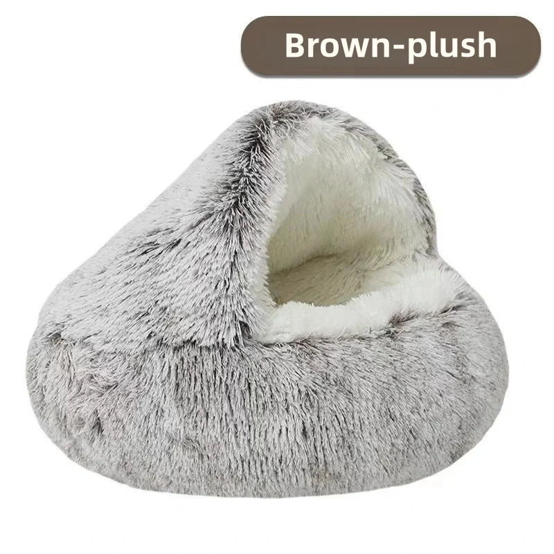🐾 Calming Plush Dog Bed – Give Your Dog the Deep, Restful Sleep They Deserve
